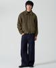 Owsa Peach Brushed Collar Blouson Jacket 2 Colors
