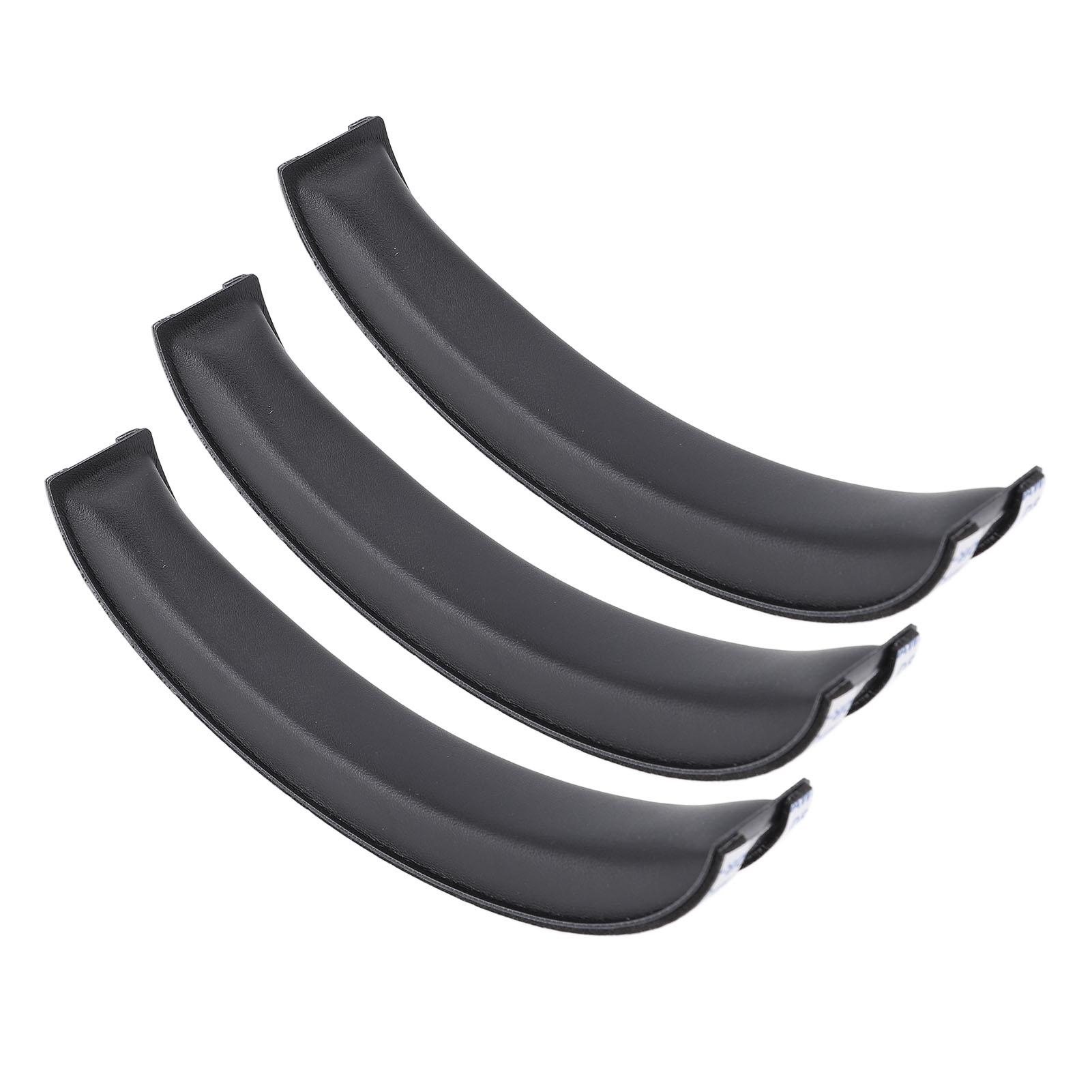 

3PCS Headphone Headband Pad Soft Protein Leather DIY Headphone Head Cushion Replacement for HECATE чёрный