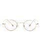 Loulou R Eye 140 Beta Titanium Glasses 44 Gold