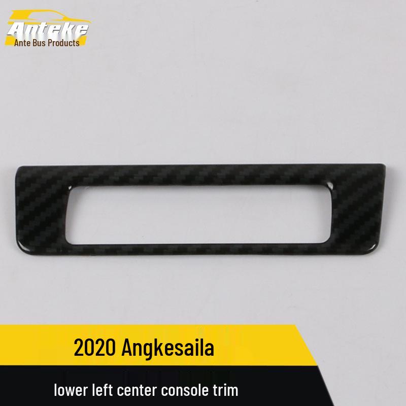 Anwendbar für 2020 Mazda 3 Untere Linke Mittelkonsolenverkleidung & Scheinwerferschalter Paillettenaufkleber