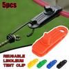 Outdoor Tent Clips 5PCS Durable Plastic Tent Clamp Accessories for Securing Tent Fabric and Poles Camping Gear Equipment