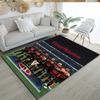 Ac Milan Customizable Name Floor Rug Office Rug Suitable for Bedrooms Balcony Foyer Kitchen Anti-slip Rug Office home decor