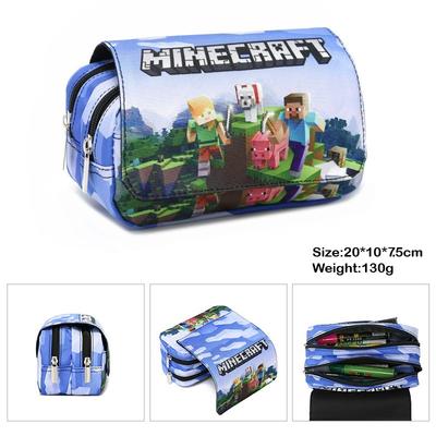 My World Minecraft Pencil Case Pencil Case Around