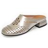 Women's Fashion Closed-Toe Slippers, Breathable, Stylish, Simple, Versatile, Soft and Comfortable Sandals