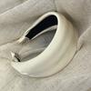 Wide-Brimmed Satin Headband Solid Color Hair Hoop Band New Silk Hair Band  Girls