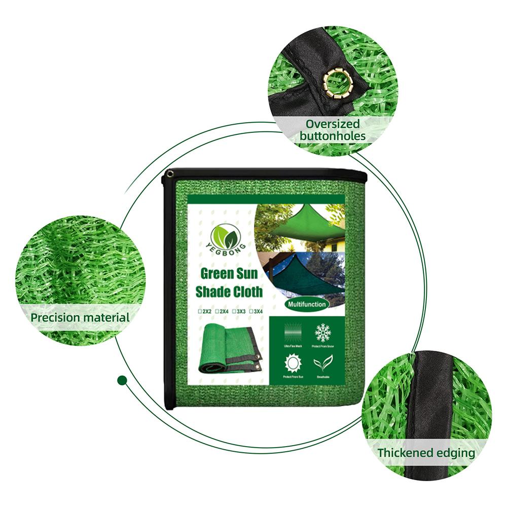 Garten Sonnenschutznetz, Outdoor Rechteck Hitzeschattierungsnetz für Camping Hinterhof, Multifunktionales Atmungsaktives Vordach für Schwimmbad