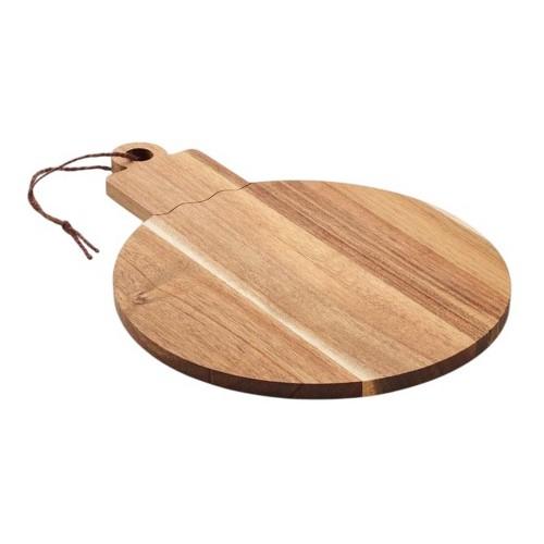 MidOcean Acaball Acacia Wood Bauble Serving Board