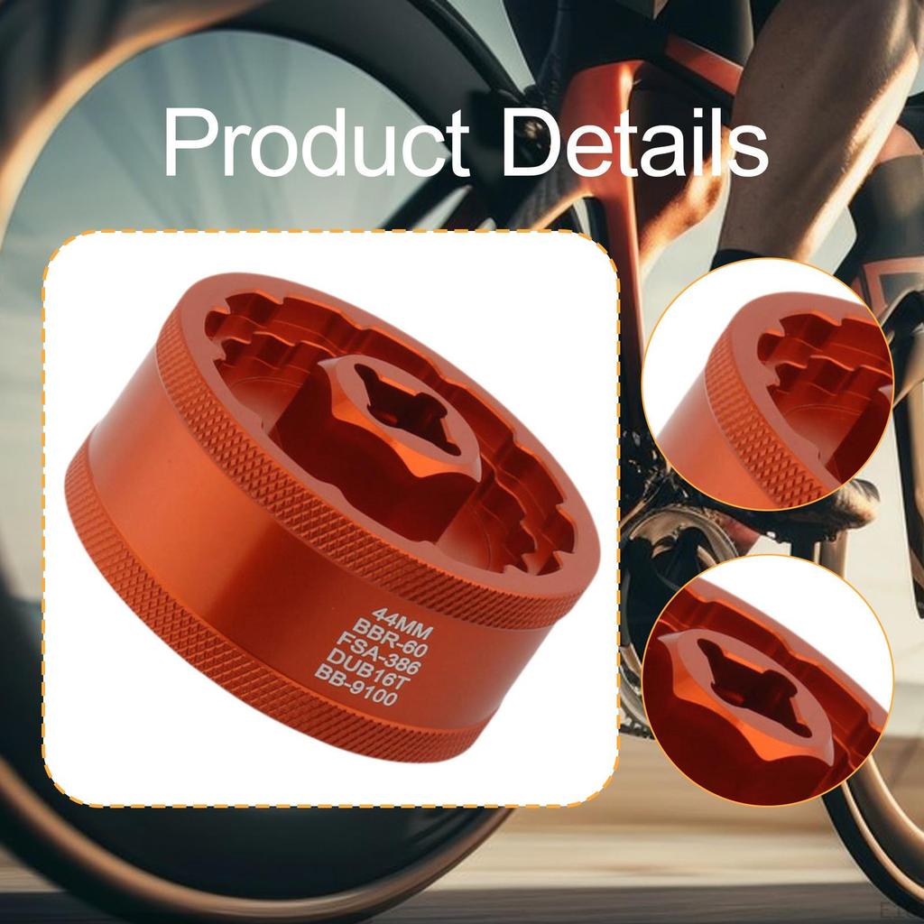 5 in 1 Bottom Bracket Remover BB Wrench Simple Installation Aluminum Alloy Bike Cup