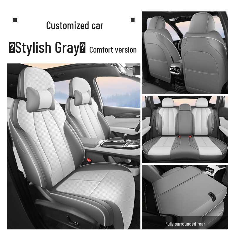 All-Season Seat Covers for Fourth-Generation Geely Boyue L - Full Coverage, Fits 25 Models