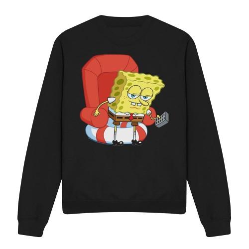 SpongeBob SquarePants Unisex Adult Head Out Meme Sweatshirt