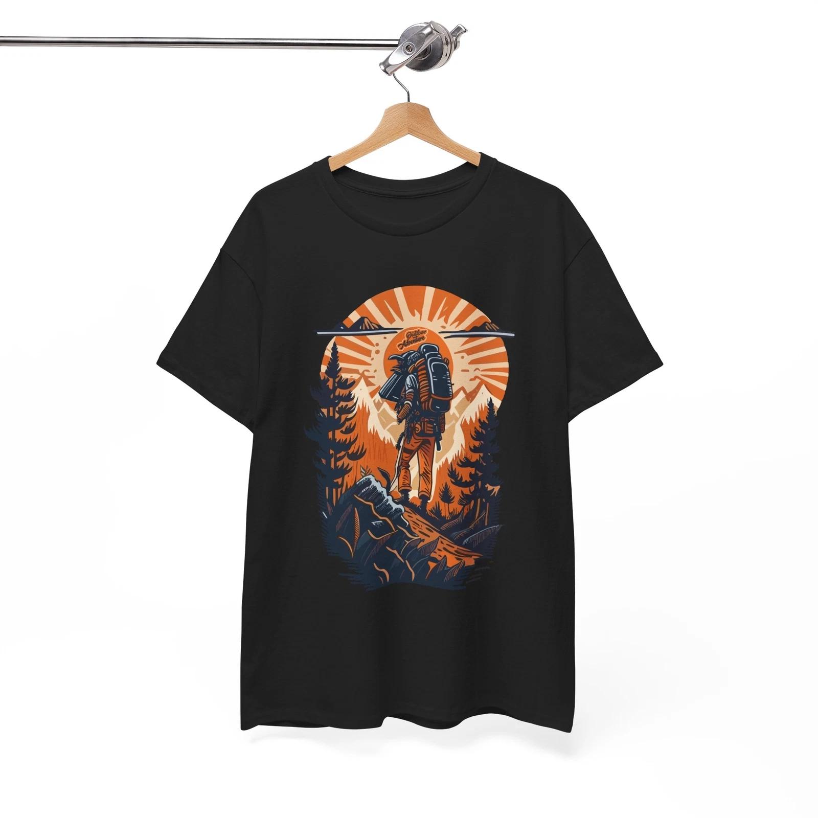 The Mountains Are Calling T-Shirt | Adventure Hiking Tee | Mountain hike Shirt 2XL