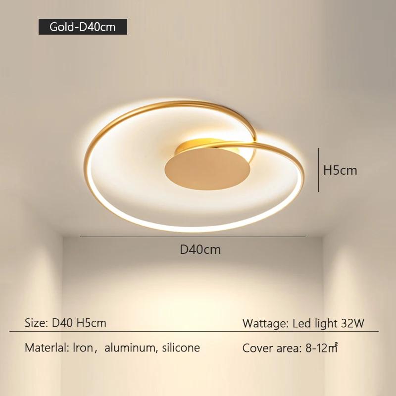 Modern Minimalist LED Ceiling Light Nordic Creative Dimming Bedroom Light Indoor Lighting Home Decoration Lighting Fixtures