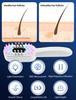Red Blue Light Electric Scalp Massage Comb EMS Vibration Therapy Hair Growth Anti Hair Loss Care Brush Oil Applicator