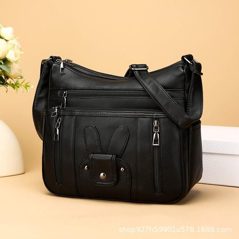 

Сумка для матери среднего возраста Сумка через плечо через плечо чёрный