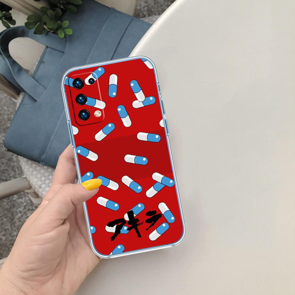 LO2 Akira Anime Weiche durchsichtige Handyhülle für Samsung Galaxy A04 A04S A14 A23 A34 A54 M23 M33 M52 M53