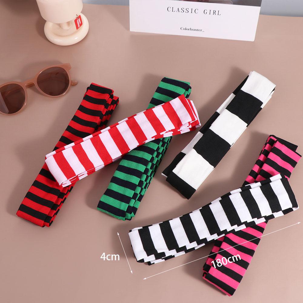 Collocation Clothing Accessories Y2K Striped Scarf Harajuku Style Shawl Long Scarves  Outdoor