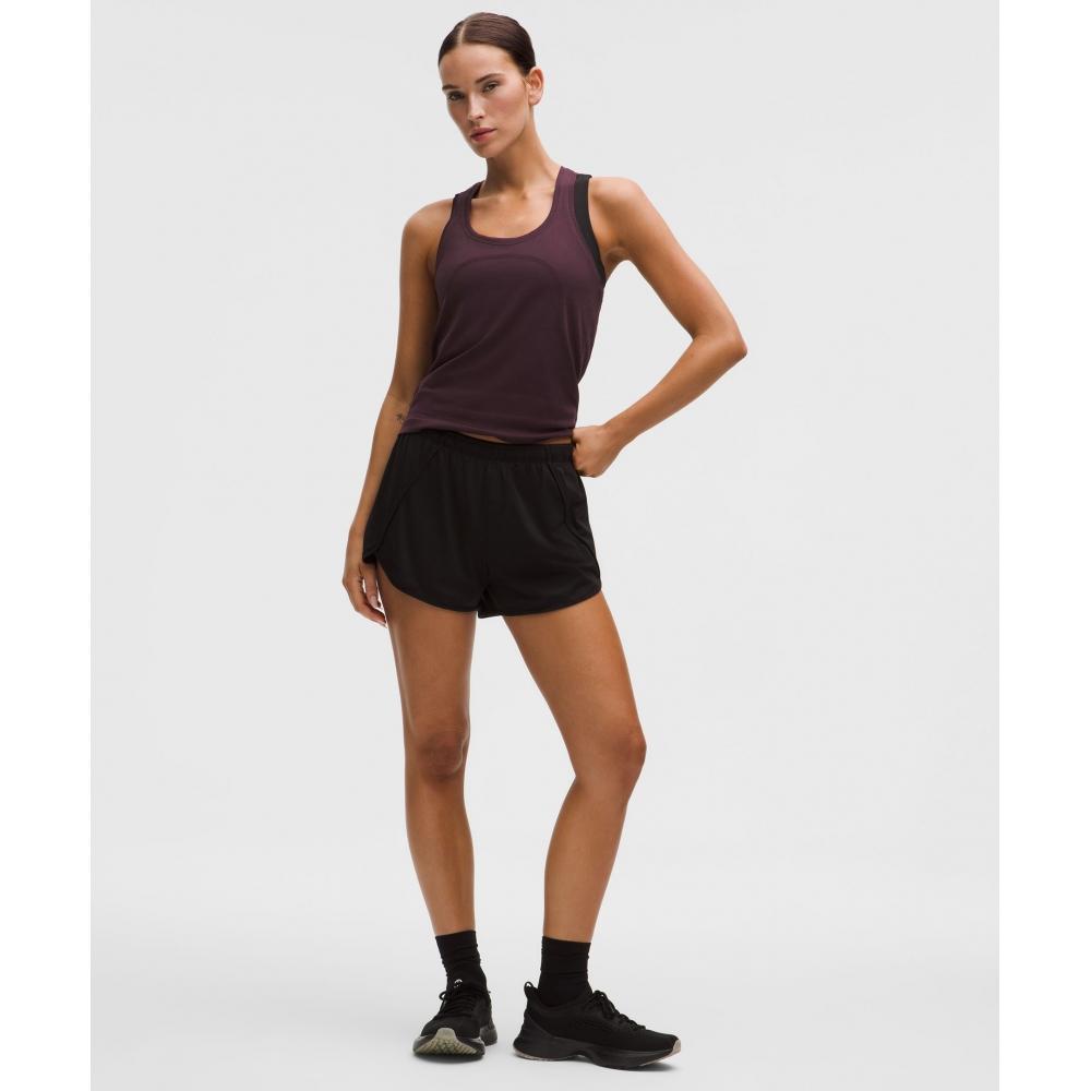 Lululemon Swiftly Tech Racerback Tank Top 2.0  Waist Length Black Plum Black Plum