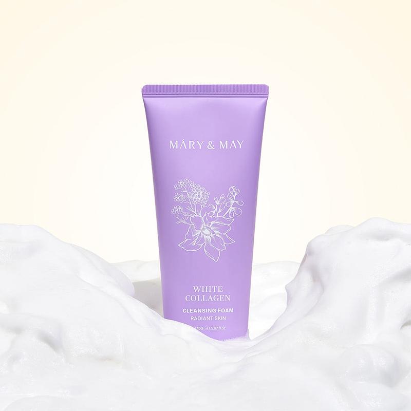 Mary&May Mousse nettoyante au collagène blanc 150 ml
