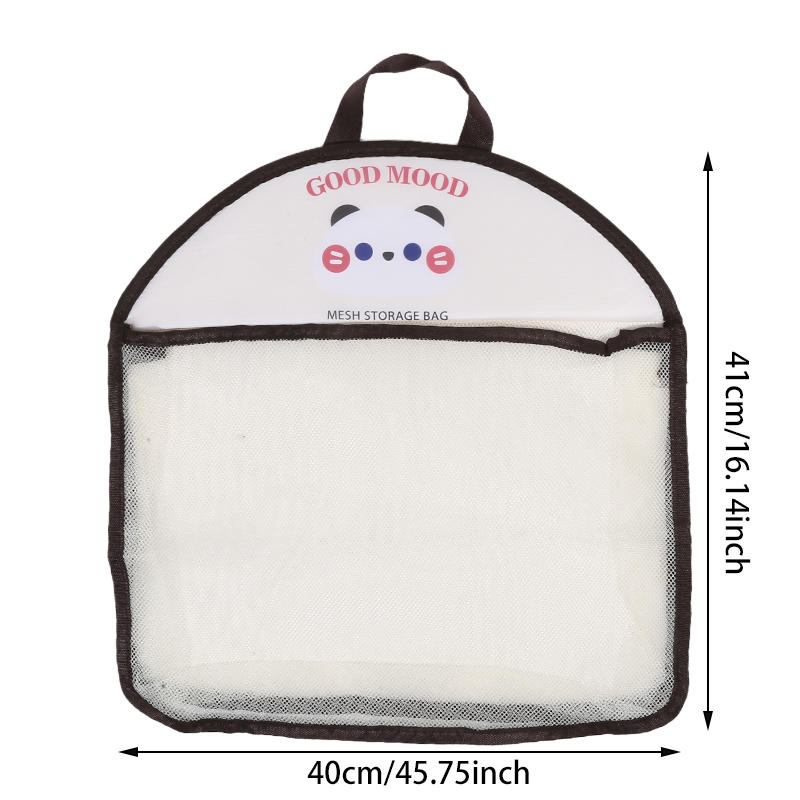 

1 шт. Подвесная сетчатая сумка для хранения, Полиэстер, Дышащий и моющийся органайзер для белья, Настенный мешочек для сортировки нижнего белья и носков 40cm x 47cm