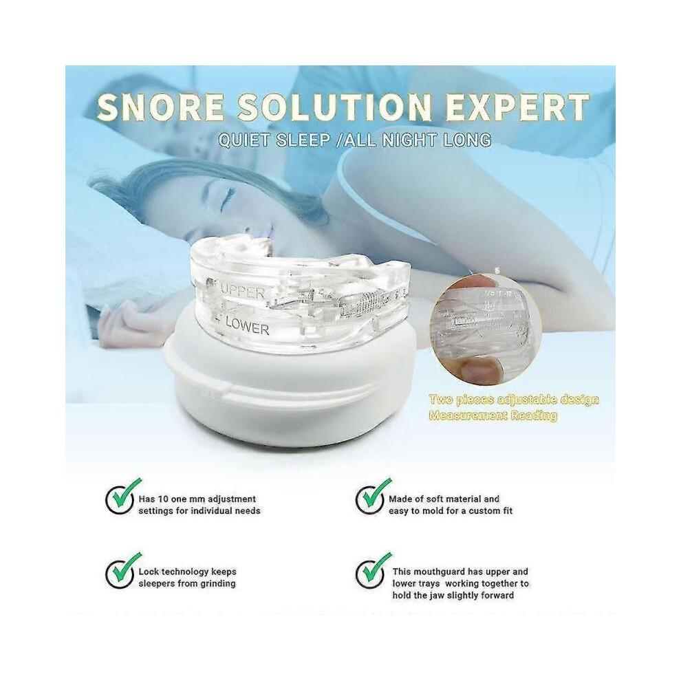 Anti Snoring Mouth Guard Anti Snore Device Sleeping Apnea Snoring Prevention Stop Teeth Bruxism Improve Sleep Mouthguard Walkbee A