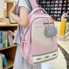 Zaino Quotidiano Stile Coreano Per Donne Sacca Zaino Tessuto in Nylon Impermeabile Zaini da Viaggio Borsa Scolastica per Ragazze Borse Casual per Adolescenti