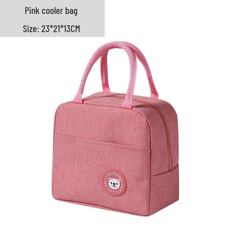 Insulated Bento Tote Lunch Bag - Waterproof, Oilproof, and Thickened for Students & Office Workers