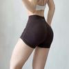 Guangzhou Painted Clothing Co., Ltd. European and American Peach Fitness Shorts High Waist Training Buttock Lifting Three Pants Show Hip