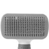 Pets Dematting Comb Portable Pet Dogs Brush Cat Comb Self Cleaning Pet Hair Remover Brush For Dogs Cats Grooming Tools
