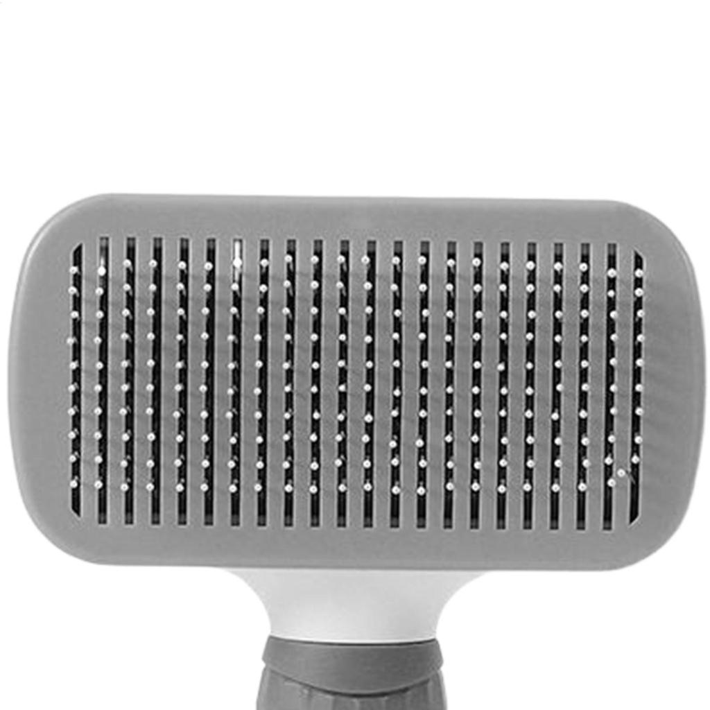 Pets Dematting Comb Portable Pet Dogs Brush Cat Comb Self Cleaning Pet Hair Remover Brush For Dogs Cats Grooming Tools