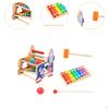Wooden Hammering Pounding Toy Multifunctional Set Motor Skill Knocking