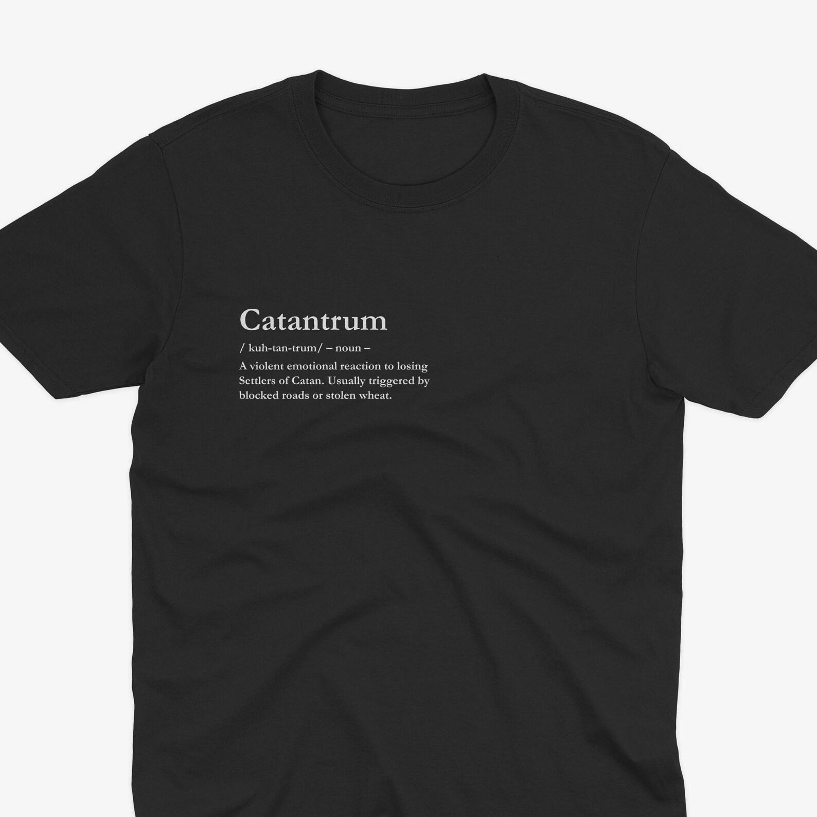 Catantrum T-Shirt, Settlers Of Catan, Board Game Fan, Board Game Lover, Catan T-Shirt, Boardgame T-Shirt, Game Night T-Shirt, Catan T-Shirt S