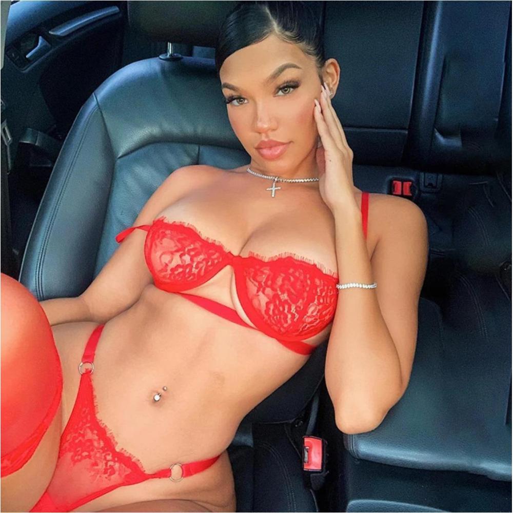 

Эротическое нижнее белье Toooxika, сексуальный хит продаж, новая атласная металлическая цепочка, комплект из двух предметов с тремя точками разделения