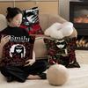 Comics Emily The Strange Classic Vintage Cushion Cover Decorative Pillow Sofa Home Decor Case Pillow Cases