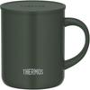 Thermos Vacuum Insulated Mug with Dark DG Lid, 350ml, Green, JDG-352C