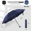 Automatic 60-Rib Folding Umbrella with UV Sun Protection