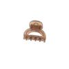 Elegant Semicircle Hollow Hair Clip - Versatile, High-End Accessory for Back of Head