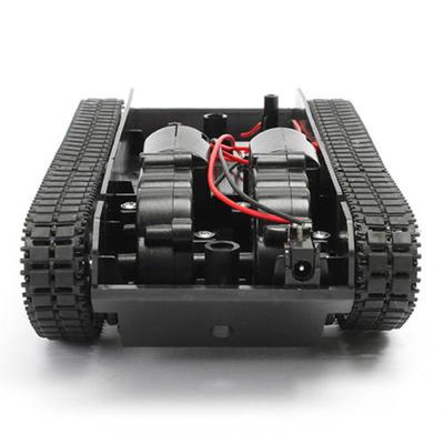 Sagit Smart Robot Tank Car Chassis Kit Rubber Track Crawler for  130 Motor
