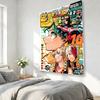 Anime B Bakugo Katsuki Colorful Tapestry Hippie Boho Mandala Wall Hanging for Bedroom Affordable Home Decor Flat Print