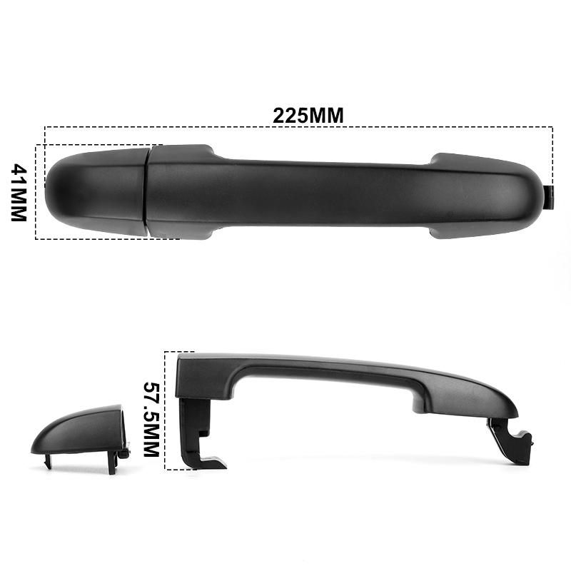 Exterior Door Handles For Hyundai I20 PB 2009 2010 2011 2012 2013 2014 2015 Outer Door Handle  Car Replacement Accessories