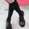 Kuho Plus Sheer Layered Knee Socks Black (KE58KTM035)