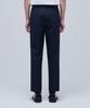 Musinsa Standard Recycled One-Tuck Relaxed Tapered Hidden Banding Crop Slacks [Navy]