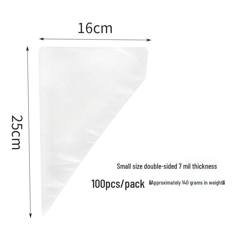Thickened Disposable Piping Bags for Cream, Cookies, Cakes, or Baby Food
