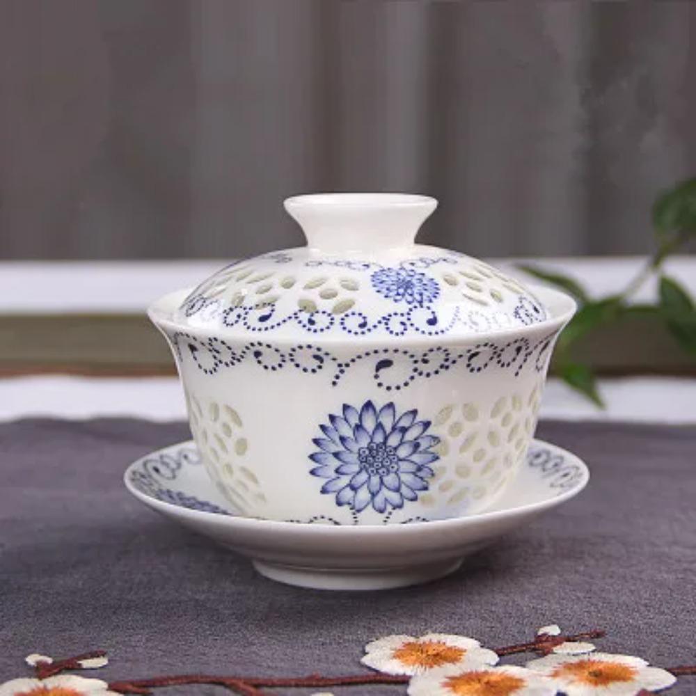 

Китайский супник, набор чайных чашек, керамический набор чашек и блюдец для чая кунг-фу, посуда для напитков