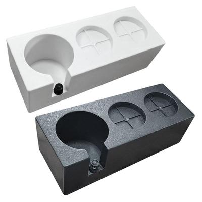 Coffee Tamper Stand Plastic Holes with Adjustment Maker Accessory Non Tamper Holder for Coffee Making Cafe
