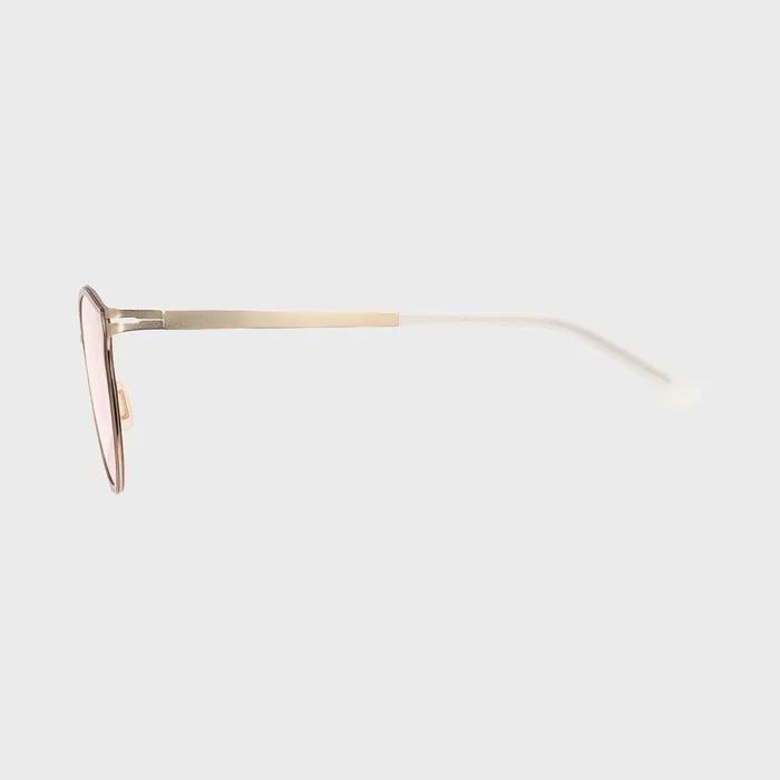 HUNTER_[WOMAN] Round Thin Metal Sunglasses - Pink HTB22
