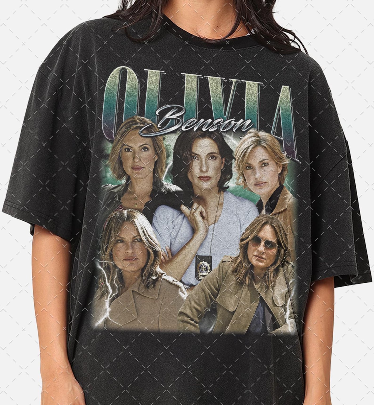 Olivia Benson Vintage Graphic Tee - Unisex Heavy Cotton T-Shirt 4XL
