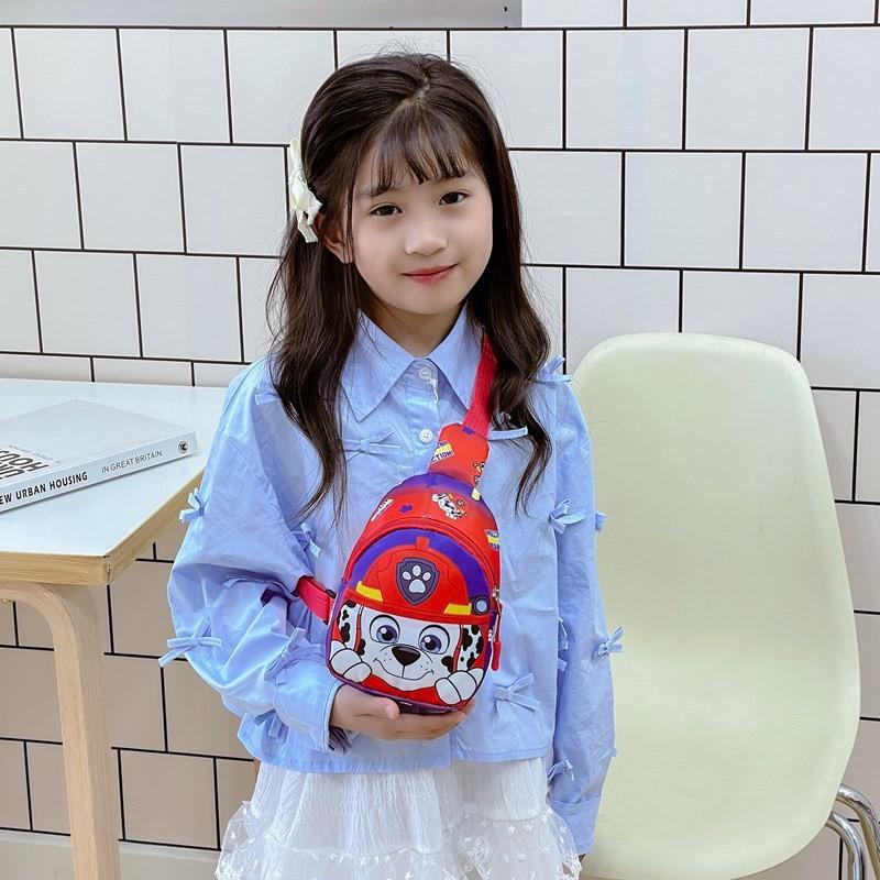 Printed Shoulder Crossbody Chest Bag Child Outdoor Cartoon Gifts