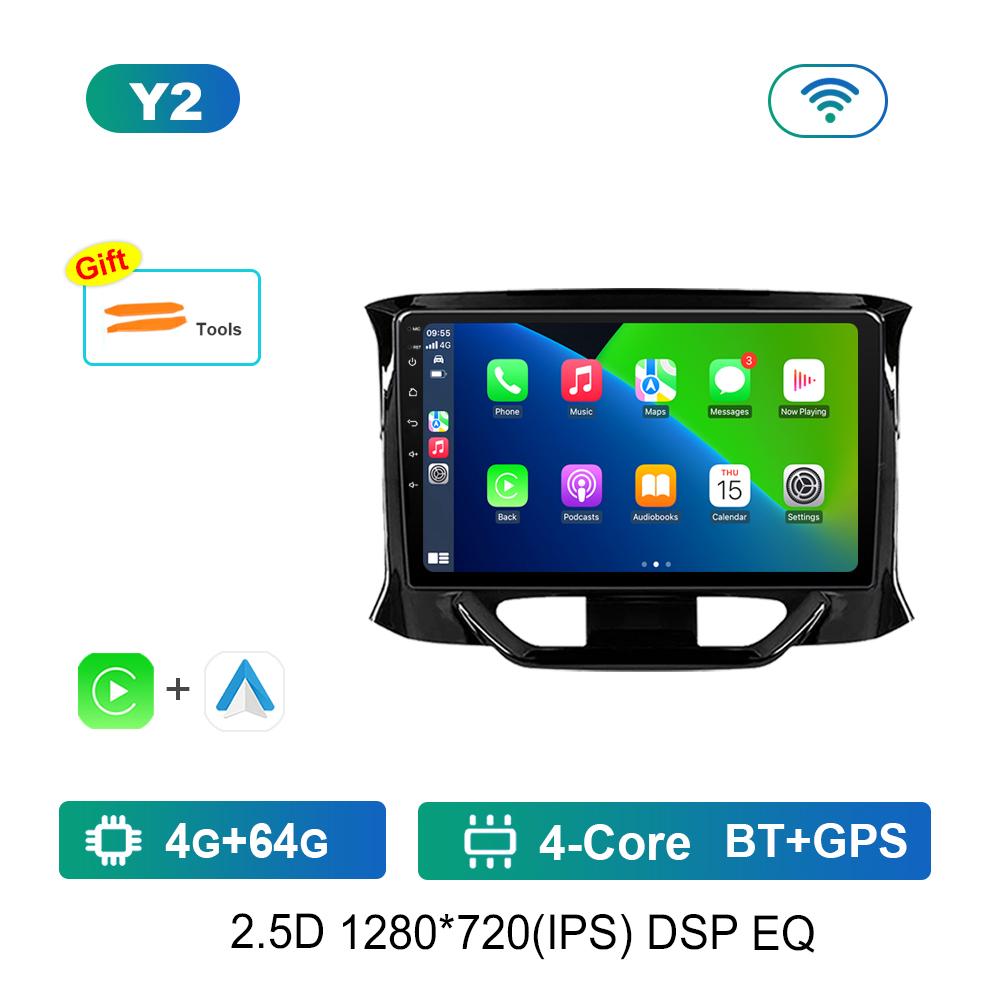 Android Car Radio Multimedia Video Player for LADA X ray Xray 2015 - 2019 GPS Navigation 4G WiFi Bluetooth HD Touch Screen