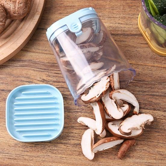 Stainless Steel Fruit Slicer for Strawberries Bananas Grapes Kiwis Mushrooms And Eggs Push Type Veggie Cutter with Detachable Blade Creative