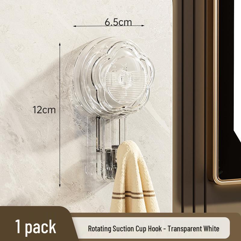 Elegant No-Drill Strong Suction Towel Hook for Bathroom & Door